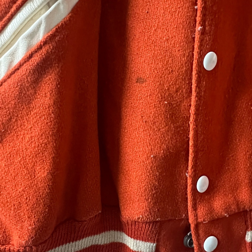 Vintage Oversized Varsity Jacket - image 4